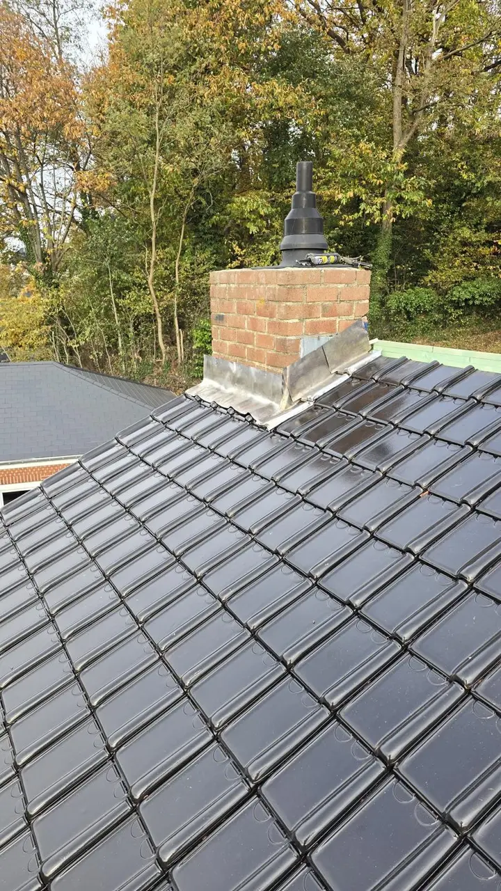Toiture en tuiles — après travaux